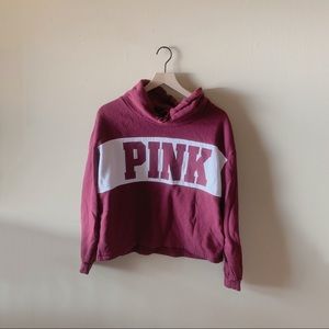 PINK maroon sweatshirt
